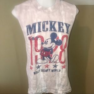 Disney Parks Women’s Tie Dye Mickey Mouse Tank Top
